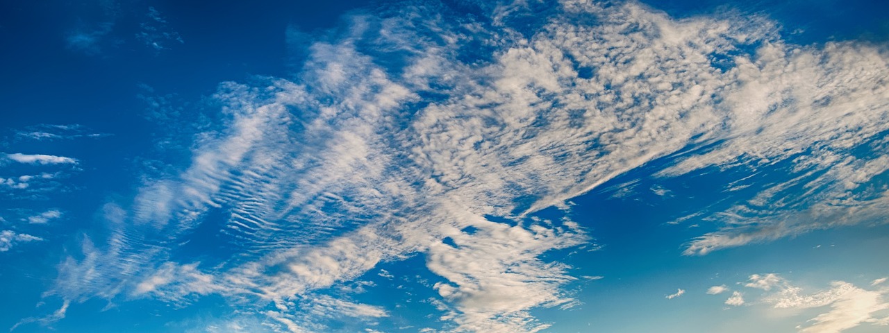 clouds, sky, banner, nature, header, scene, blue banner